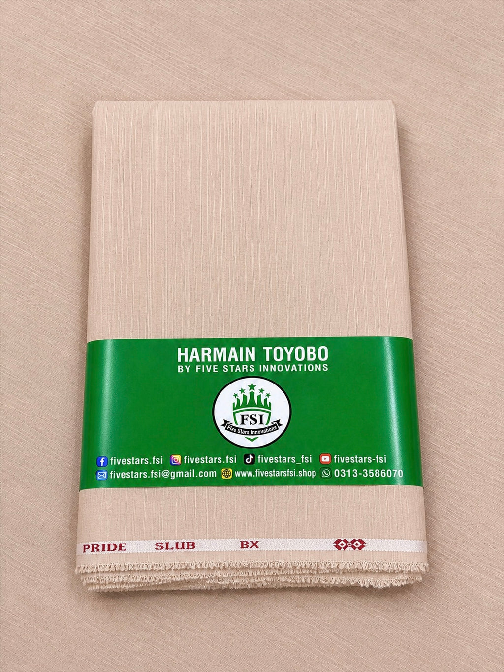 Slub Design Harmain Toyobo - (Bundle Offer)