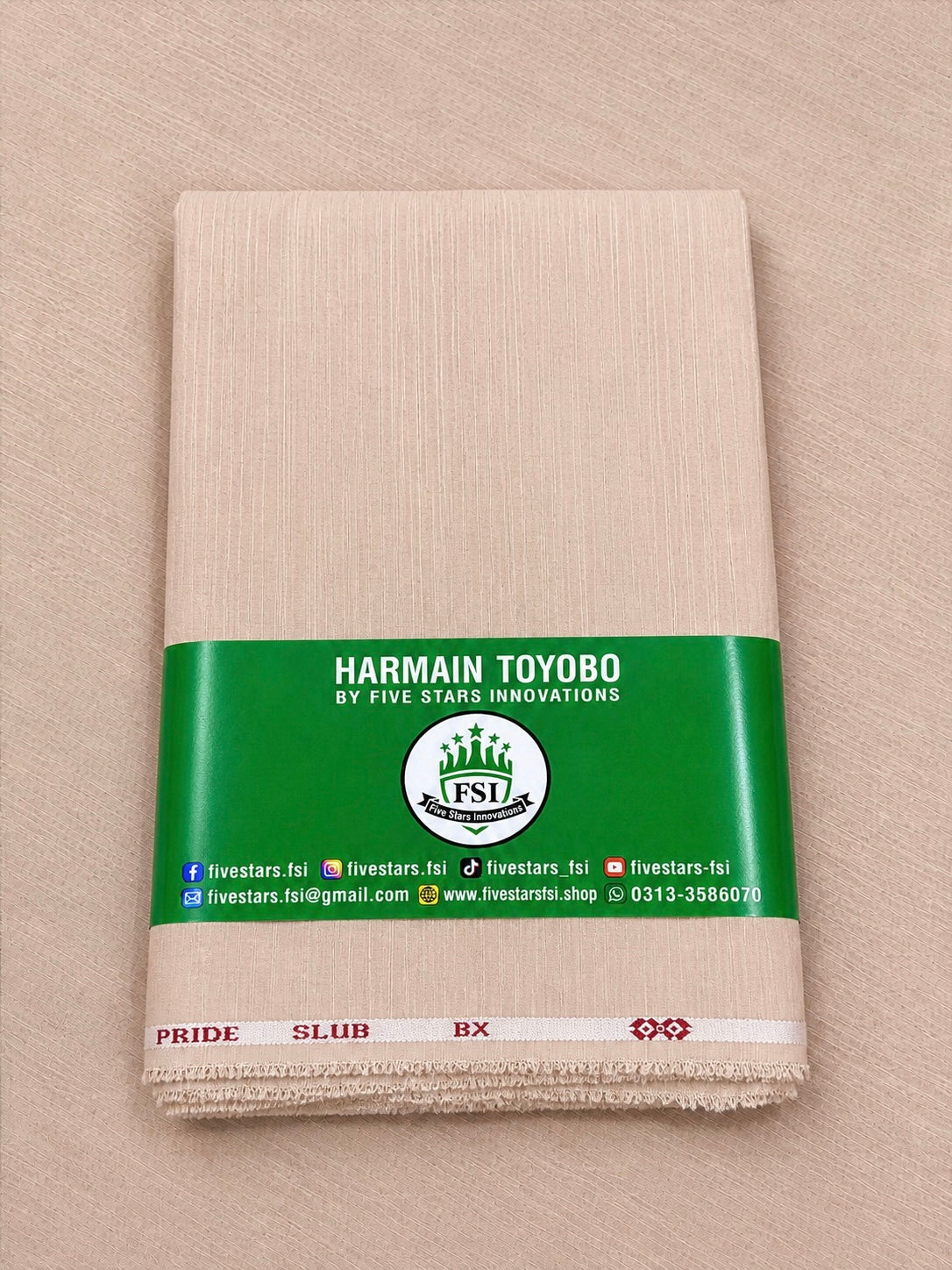 Slub Design Harmain Toyobo - (Bundle Offer)