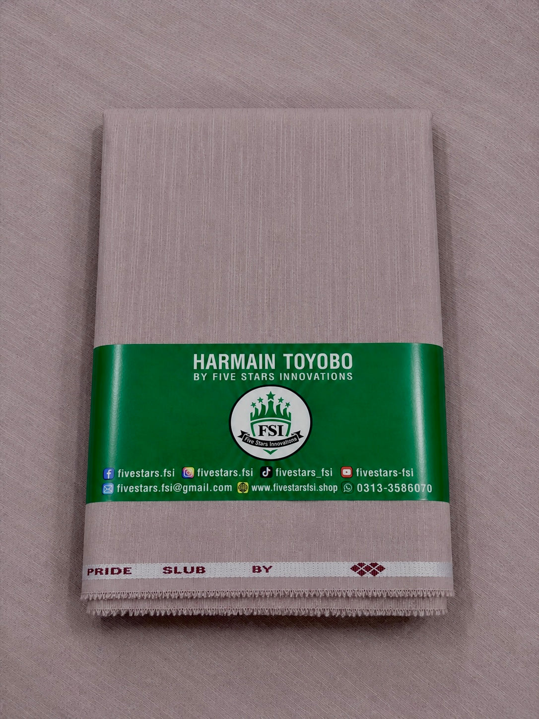 Slub Design Harmain Toyobo - (Bundle Offer)