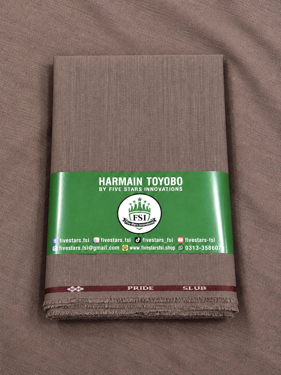 Slub Design Toyobo Fabric