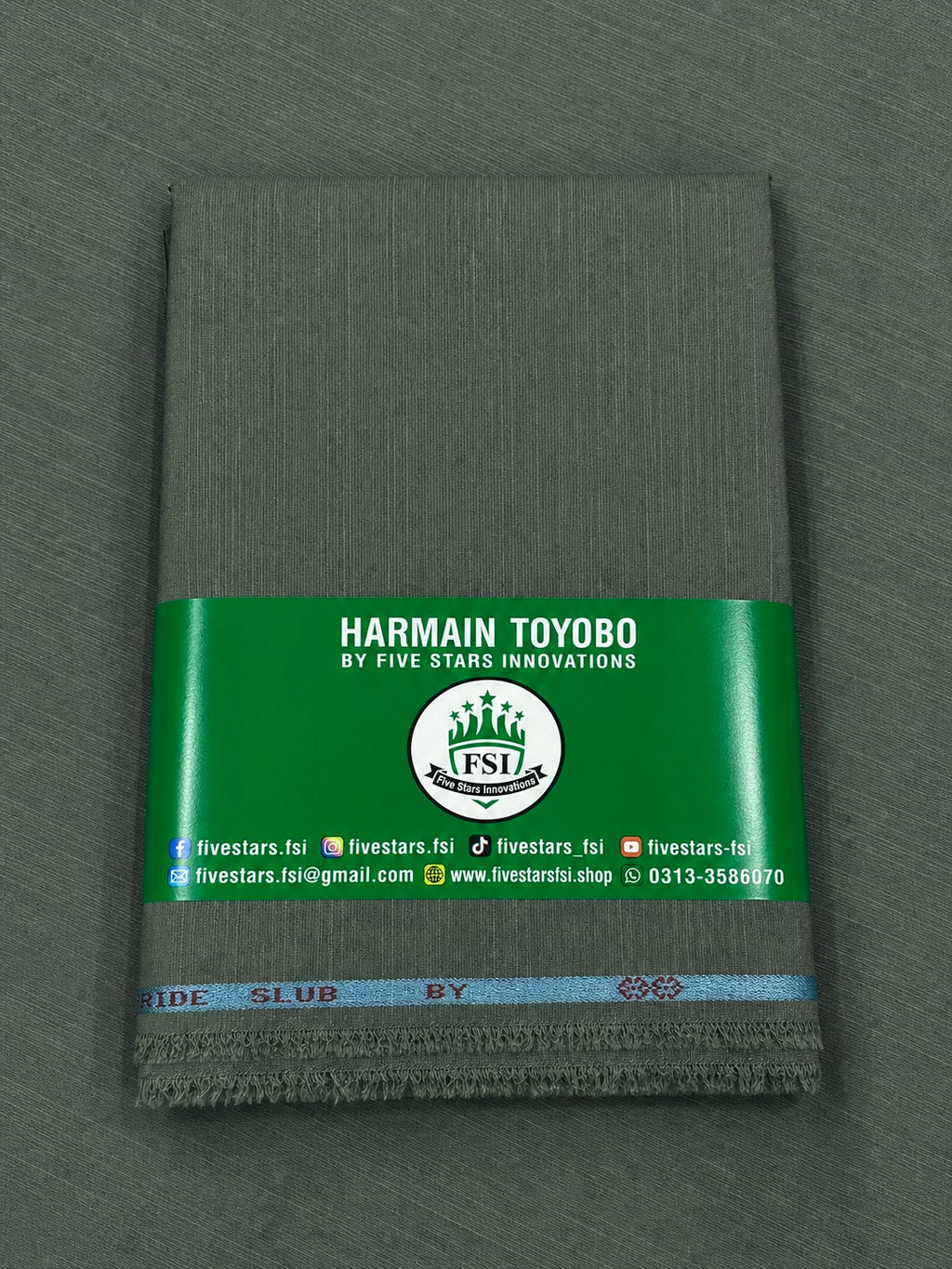 Slub Design Harmain Toyobo - (Bundle Offer)