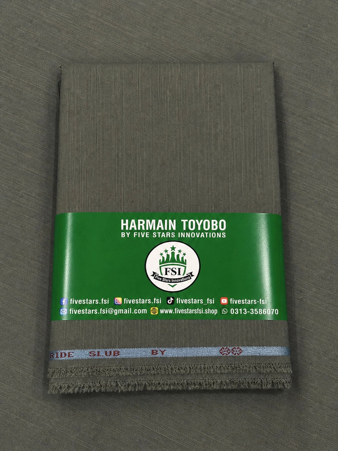 Slub Design Toyobo Fabric
