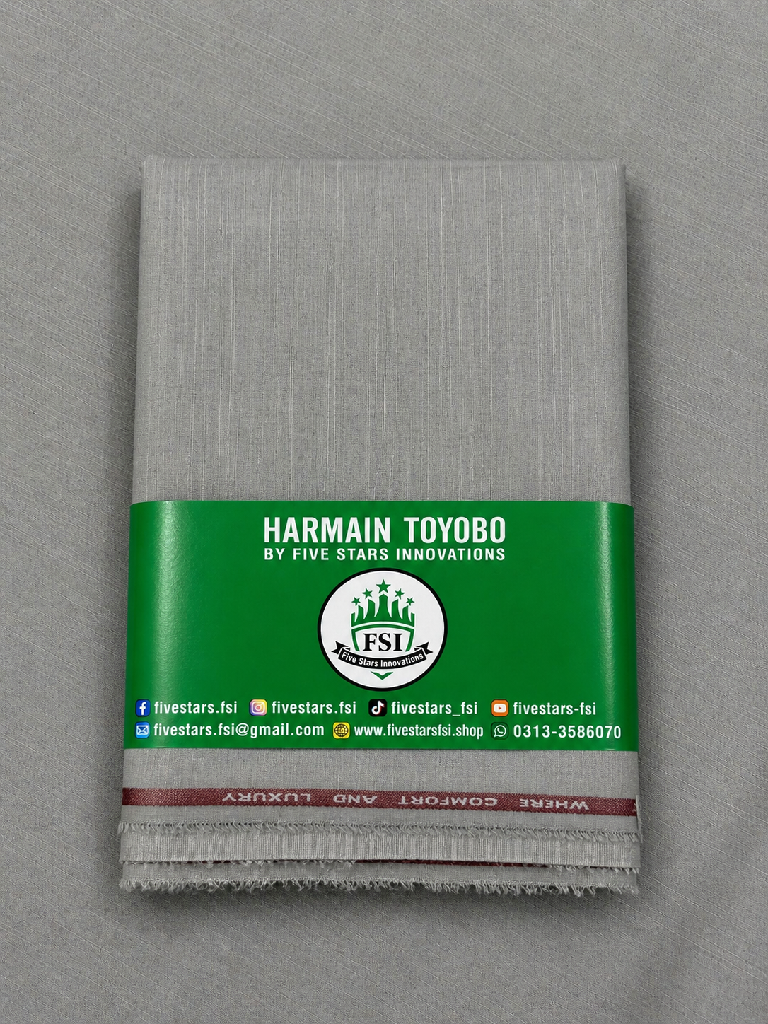 Slub Design Harmain Toyobo - (Bundle Offer)