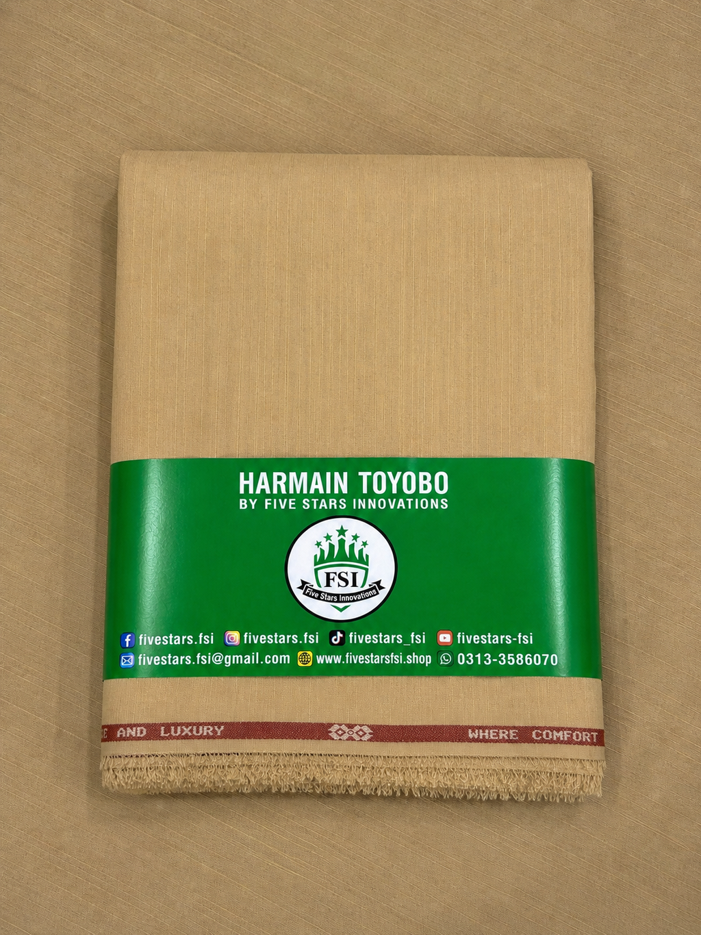 Slub Design Harmain Toyobo - (Bundle Offer)