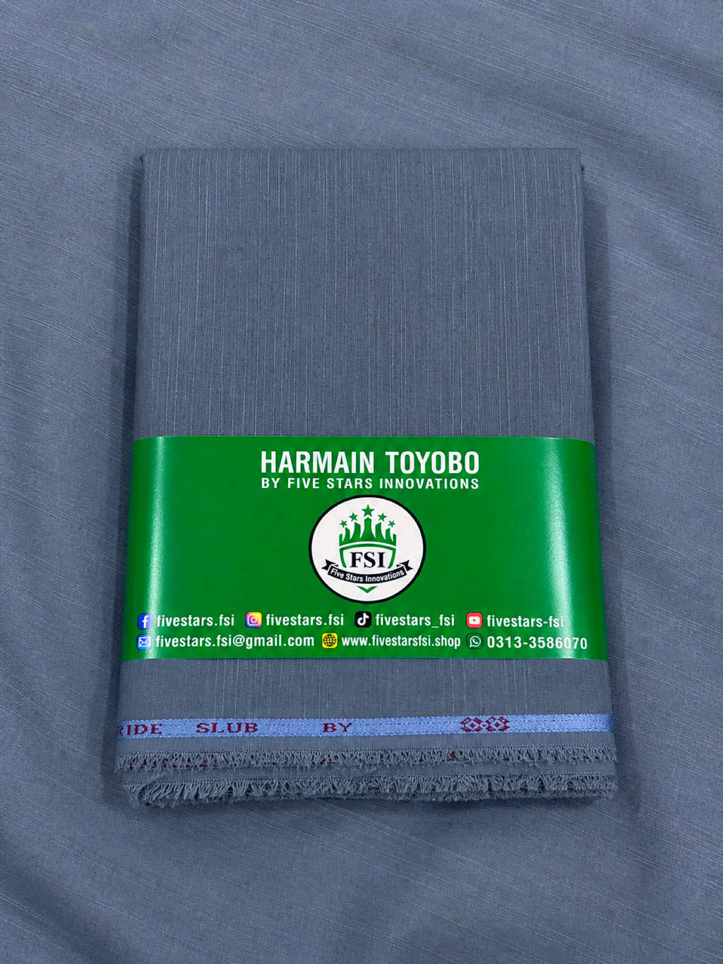 Slub Design Harmain Toyobo - (Bundle Offer)